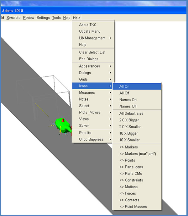 TKC Standard Menu