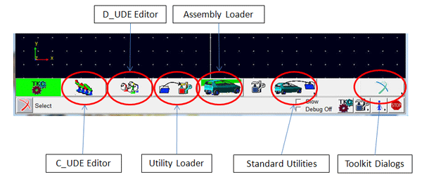 TKC Standard Toolbar